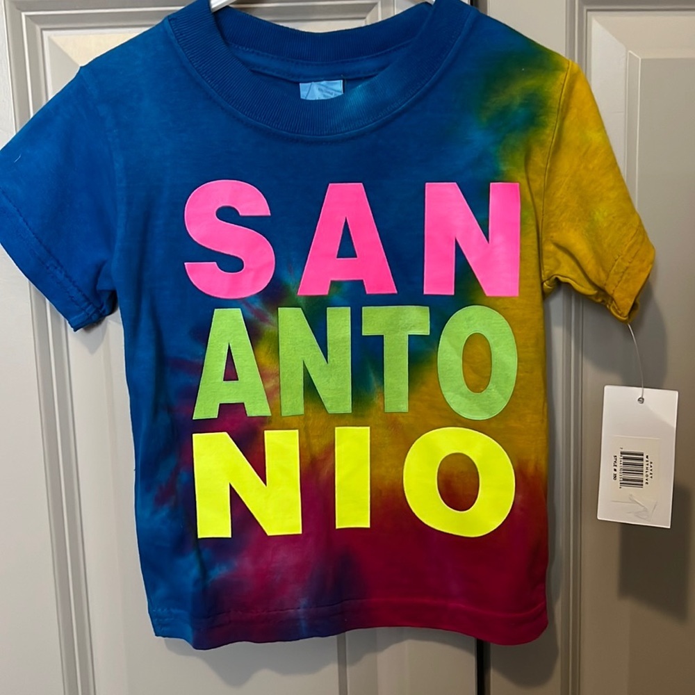 San Antonio Tie Dye T Shirt